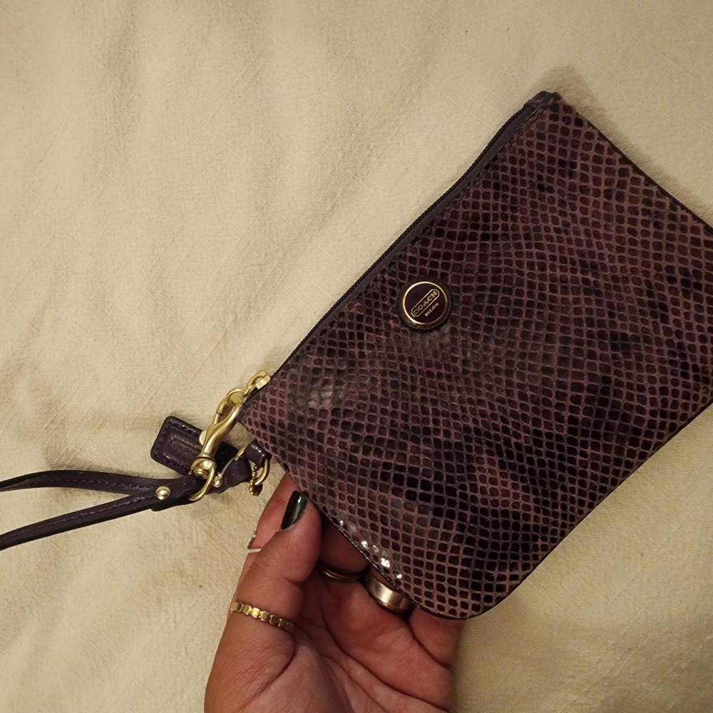 Coach Wristlet